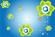 Floral Vector Background